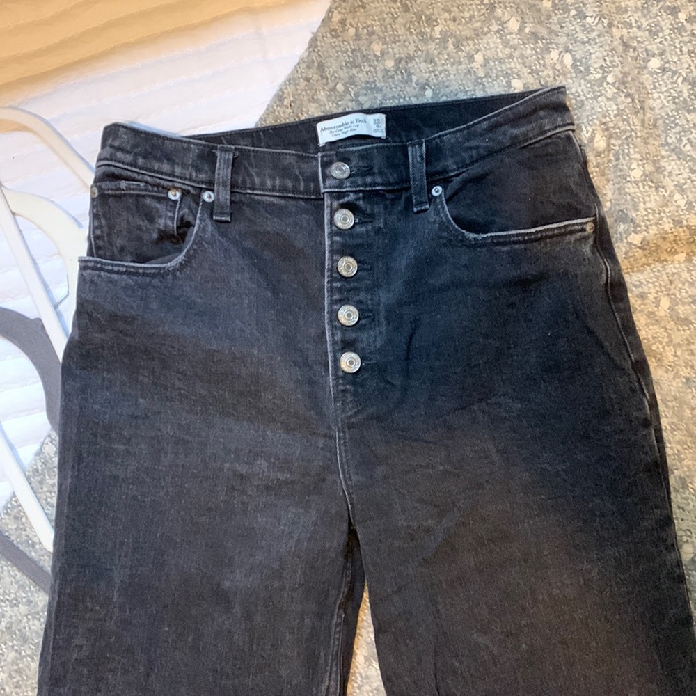 Abercrombie black jeans